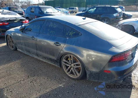 2016 Audi S7 4.0T из США, поврежденный, VIN WAUW2AFCXGN031858